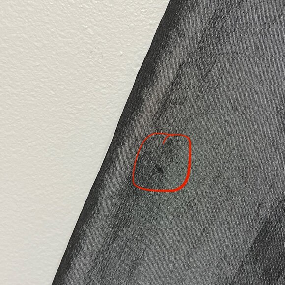 Express Womens Vintage Taffeta Trench Coat 8 Glam Gala Occasion Party New Years - Picture 8 of 10